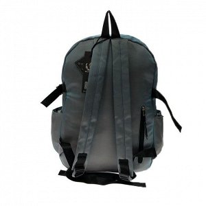 Оверсайз рюкзак Odia A4 из износостойкой ткани цвета дымчато-голубой хамелеон.