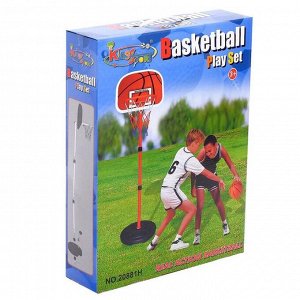 Набор для баскетбола «Стрит», высота от 133 до 160 см, уценка (помята упаковка)