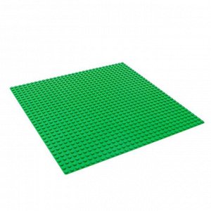 Пластина-основание для конструктора, 25,5*25,5 см, цвет салатовый