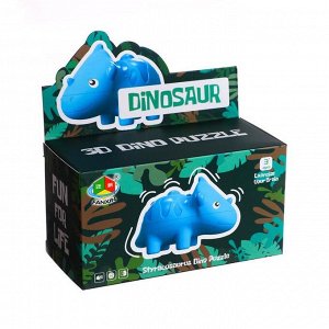 Головоломка «Динозавр», цвет голубой