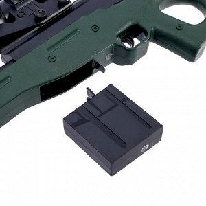 Автоматическое ружье M-AWM, стреляет гелевыми пулями (7-8мм), 88 см, с аккумулятором