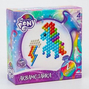 Аквамозаика «Радуга Дэш», 2 фигурки, 150 шариков, My Little Pony
