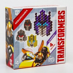 Аквамозаика «Трансформеры», 4 фигурки, маски