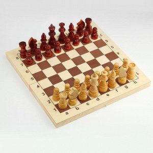 Шахматы деревянные гроссмейстерские, турнирные 43 х 43 см, король h-11.5 см, пешка h-5.6 см
