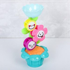 Игрушка - мельница для игры в ванной «Забавный цветочек»