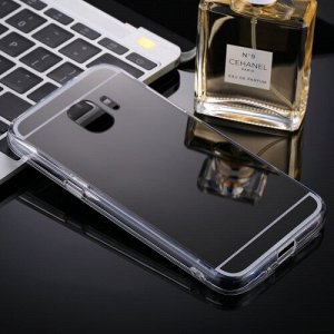 Чехол силикон зеркальный на телефон Samsung Galaxy