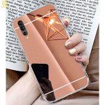 Чехол силикон зеркальный на телефон Samsung Galaxy