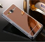 Чехол силикон зеркальный на телефон Samsung Galaxy