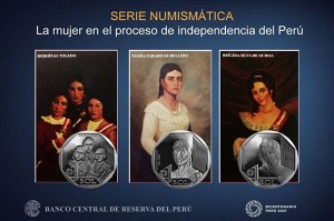 ПЕРУ! 200 лет революции. Серии «Женщины-борцы за независимость Перу»