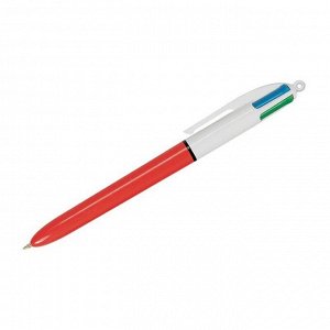 Ручка шариковая автоматическая Bic "4Colors" 4цв., 0,8мм, классические цвета