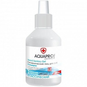 Гель антисептический для рук Aquaprof, 100мл