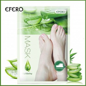 Педикюрные отшелушиваюшие носочки с ALOE VERA, 38 гр