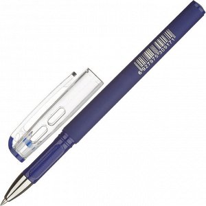 Ручка гелевая неавтоматическая Attache Mystery синий,0,5мм,конусн...