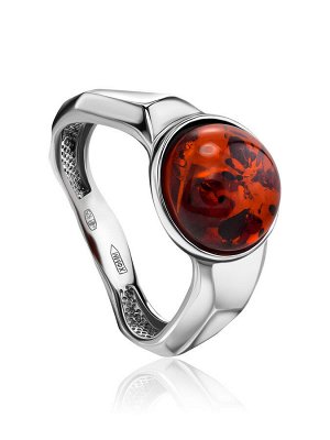 Необычное кольцо в футуристическом дизайне «Люмьер»