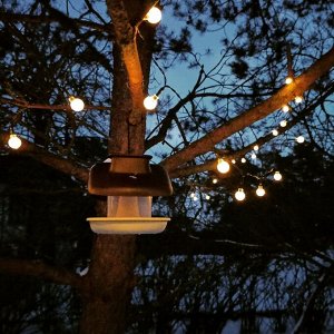 Toveon Гирлянда светодиодная на солнечной батарее Лампочки 50 LED, 9 м