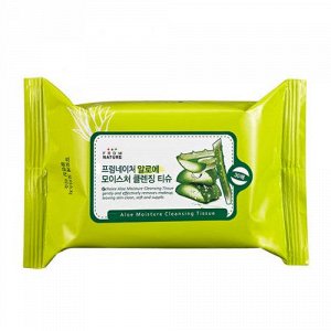 KR/LIVING Салфетки влажные с экстрактом Алоэ вера, 30шт