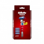 Бритва GILLETTE  MACH3 с 1 Кассетой + MACH3 TURBO сменные кассеты для бритья 3шт