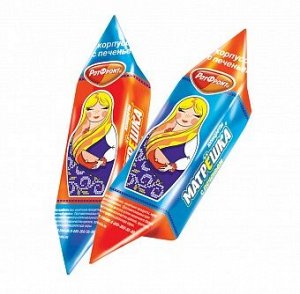 Объединенные кондитеры Конфеты &quot;Матрешка&quot; с печеньем Рот Фронт 500 г (+-10 гр)