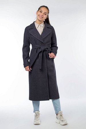 01-09899 Пальто женское демисезонное (пояс)