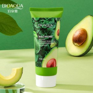 BIOAQUA Niacinome avocado cleanser Пенка для умывания с экстрактом авокадо, 100 г