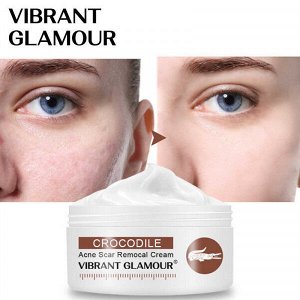 Крем для лица и тела VIBRANT GLAMOUR Crocodile Acne Scar Removal Cream с крокодиловым жиром 30 гр