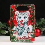 Доска разделочная &quot;Год Тигра. Любви&quot;, дерево