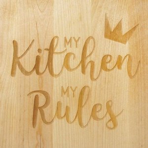 Доска разделочная «Моя кухня», 35 x 20 x 2 см