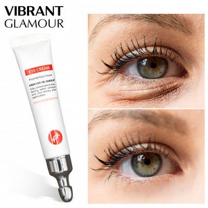 Пептидный крем для век Vibrant Glamour Peptide Eye Cream с керамидами 20 гр