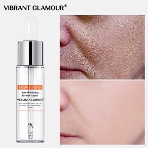 VIBRANT GLAMOURКонцентрированная сыворотка для сужения пор на лице для жирной и комбинированной кожи 15 мл