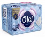 OLA! WINGS CLASSIC NORMAL SINGLES прок-и в инд. уп-ке с крылышками Мягкая поверхность уп.10