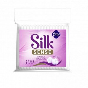 OLA! SILK SENSE Вата на палочках уп.100 в полиэтиленовой упаковке*