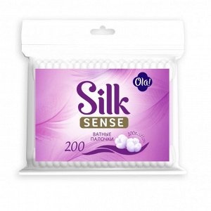 OLA! SILK SENSE Вата на палочках уп.200 в полиэтиленовой упаковке