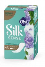 OLA!  Silk Sense DAILY DEO прокладки ежедневные Лепестки акации уп.40