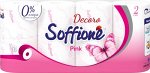 Soffione Decoro Pink 8-p туалетная бумага