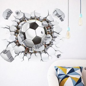Наклейка декоративная "Футбольный мяч"