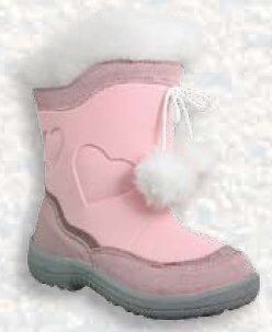 Kuoma Victoria Финские зимние сапоги для девочки (розовый)