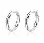 Серьги из стерлингового серебра, 1 пара