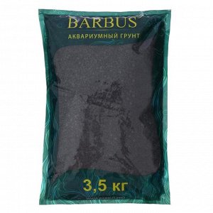 Грунт BARBUS кварцит, черный, 2-5мм, 3,5кг