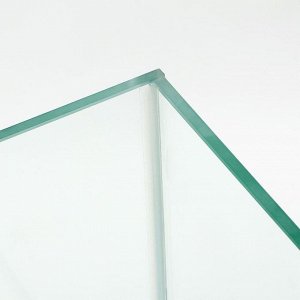 Прямоугольный Акваскейп прозрачный шов , 100х50х50 см, без ребер жесткости, 250 л