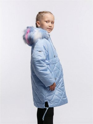Луиса 11П100 Пальто для девочек, Луиса 11П100 голубой