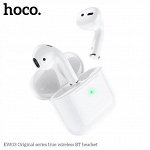 Наушники беспроводные HOCO EW03 Bluetooth 300 мАч белый