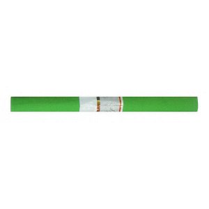 Бумага креповая в рулонах "Werola" 50х250 светло-зеленая, 32 г/м2, растяжение 50% (10/100) арт. 12061-140