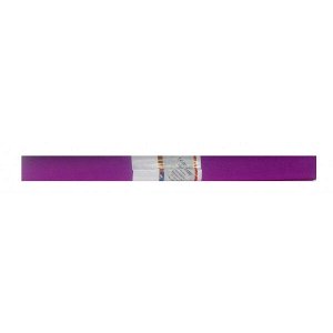 Бумага креповая в рулонах "Werola" 50х250 фиолетов., 32 г/м2, растяжение 50% (10/100) арт. 12061-122