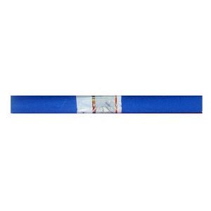 Бумага креповая в рулонах "Werola" 50х250 синяя, 32 г/м2, растяжение 50% (10/100) арт. 12061-128