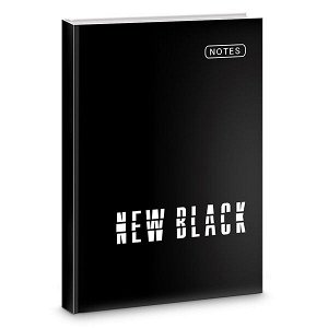 Планер А5 48л "Канц-Эксмо New Black Дизайн 4" полудат.ШКС арт. П2154804