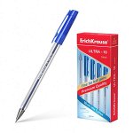 Ручка шарик &quot;ErichKrause Ultra-10&quot; 0.7мм синяя 1/12 арт. ЕК-13873