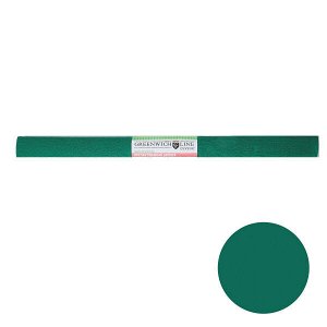 Бумага креповая в рулонах "GL" 50х250 темно-зеленая арт. CR25072