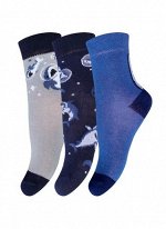 НОСКИ ДЕТСКИЕ (3 ПАРЫ) 3081/3 KIDS 618
