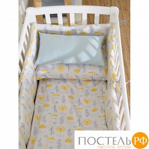 Tkano TK20-KIDS-SH0011 Простыня из сатина с принтом Oceania world из коллекции Tiny world, 160х270 см