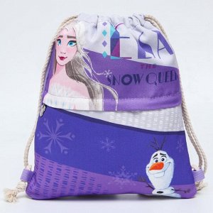 Мешок для обуви «ELSA THE SNOW QUEEN», Холодное сердце